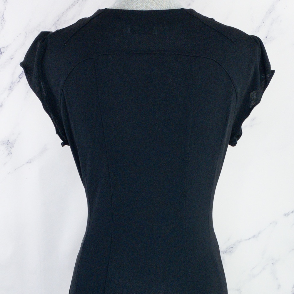 Moschino Cheap and Chic | V-Neck Pleated Dress - Picture 12 of 12